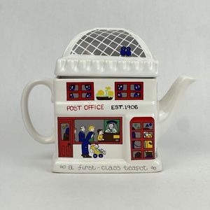 Wade English Life Teapots 1 Cup Teapot w/ Lid Post Office General Store England